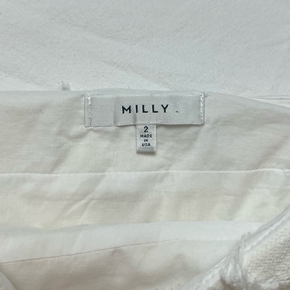 Milly Frayed Mini Skirt - Picture 7 of 10